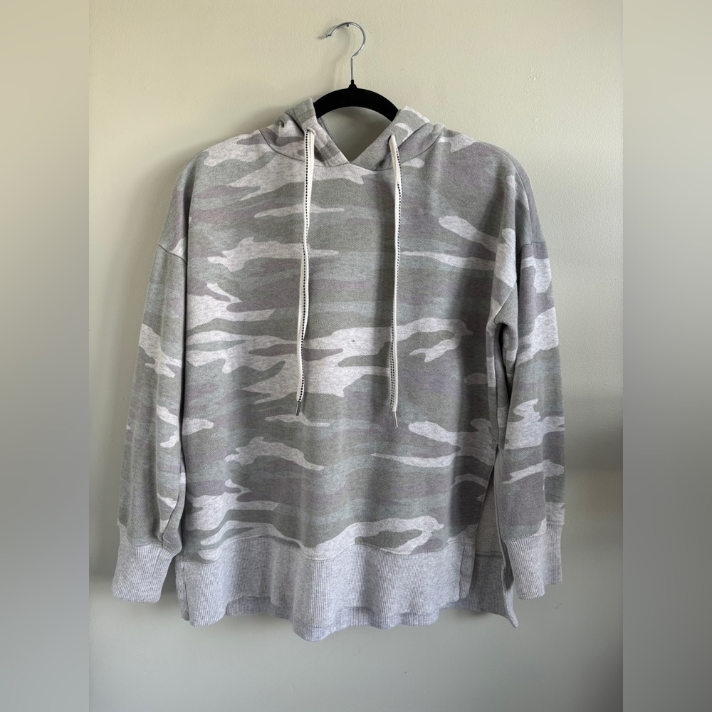 Aerie Gray Camouflage Hoodie